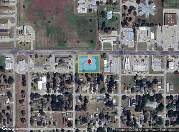  411 Henderson St, Palacios, TX Parcel Map