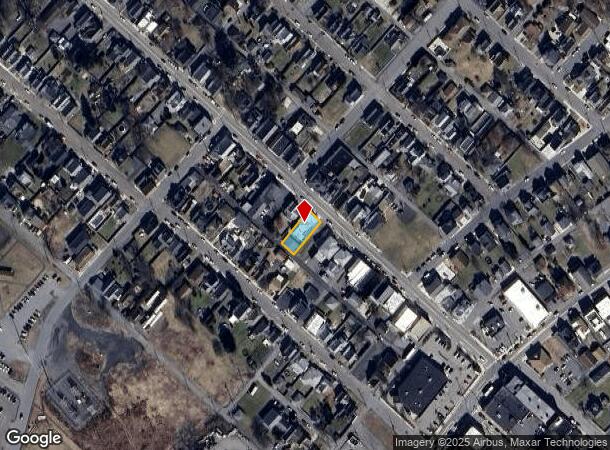  228 Oak St, Old Forge, PA Parcel Map