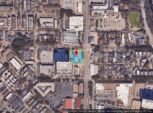  3927 Oak Lawn Ave, Dallas, TX Parcel Map