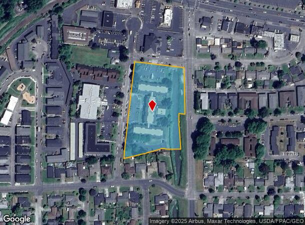 2024 Tibbetts Dr, Longview, WA Parcel Map