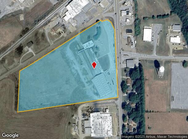  500 N Bond Ave, Brownsville, TN Parcel Map