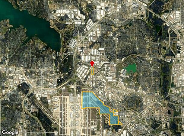  750 N Royal Ln, Irving, TX Parcel Map