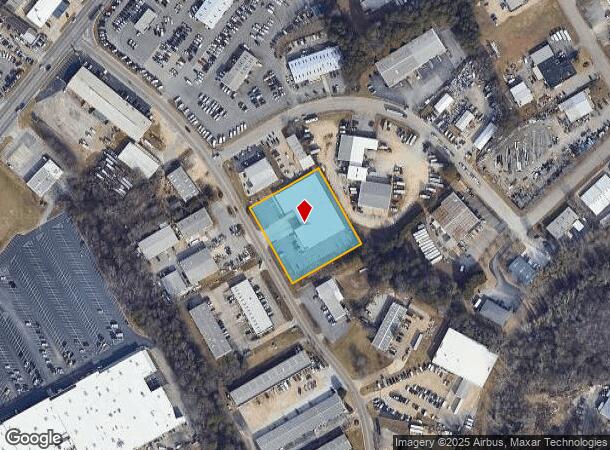  2123 Hilton Dr, Gainesville, GA Parcel Map