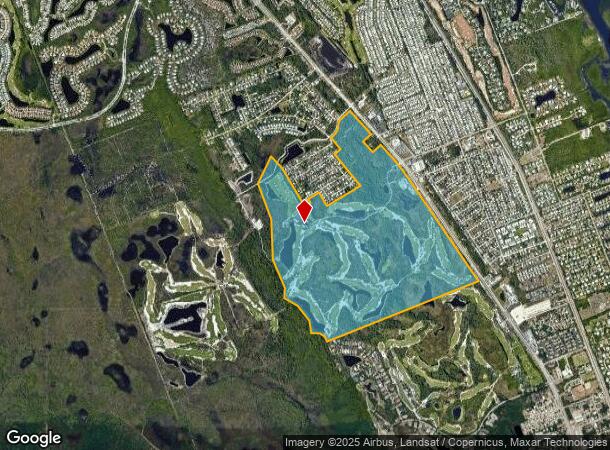 7000 Se Osprey St, Hobe Sound, FL Parcel Map