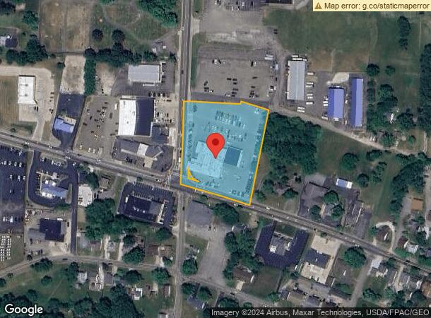  543 W Maple St, Hartville, OH Parcel Map