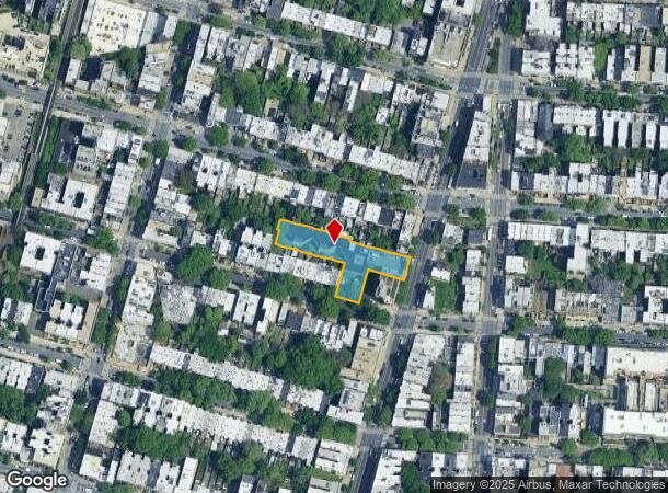  1410 Bedford Ave, Brooklyn, NY Parcel Map
