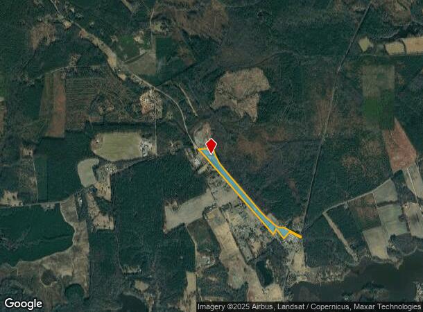  2035 James Monroe Hwy, Colonial Beach, VA Parcel Map