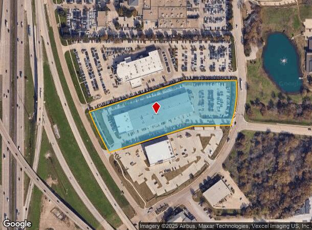  3001 William D Tate Ave, Grapevine, TX Parcel Map