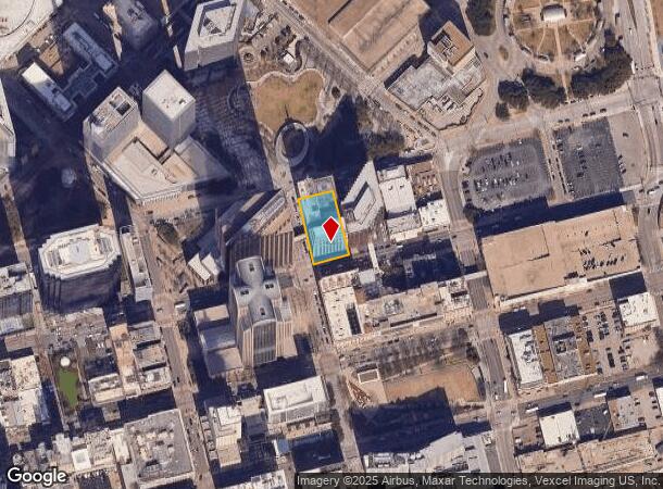 1907 Elm St, Dallas, TX Parcel Map