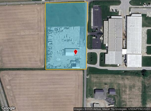  850 N County Road 11, Tiffin, OH Parcel Map