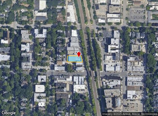  1310 Sherman Ave, Evanston, IL Parcel Map