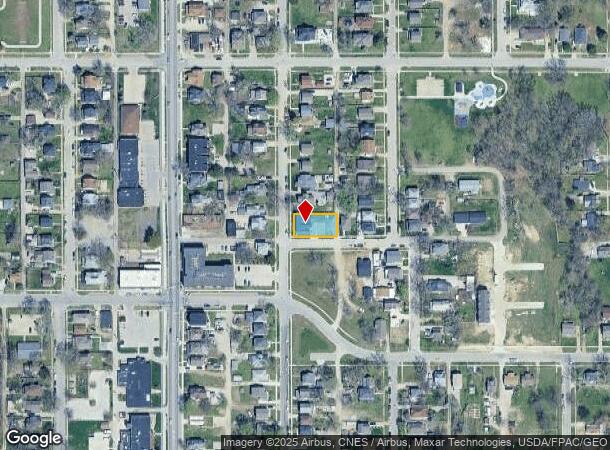  1427 5Th Ave, Des Moines, IA Parcel Map