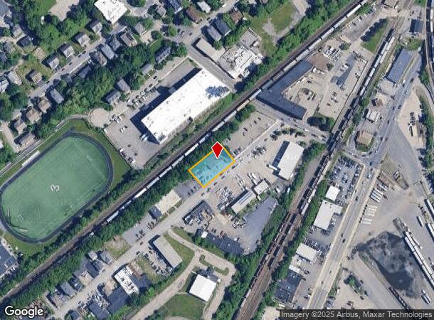 18 Canterbury St, Worcester, MA Parcel Map