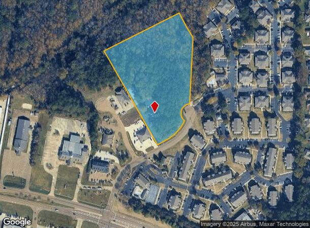 2015 Highpointe Dr, Brandon, MS Parcel Map