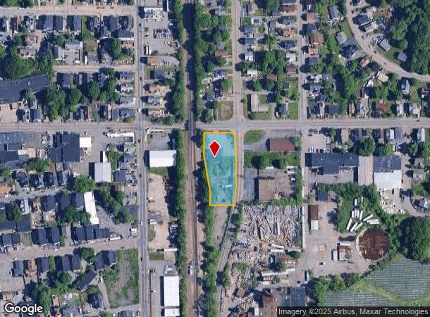 75 Lawrence St, Brockton, MA Parcel Map