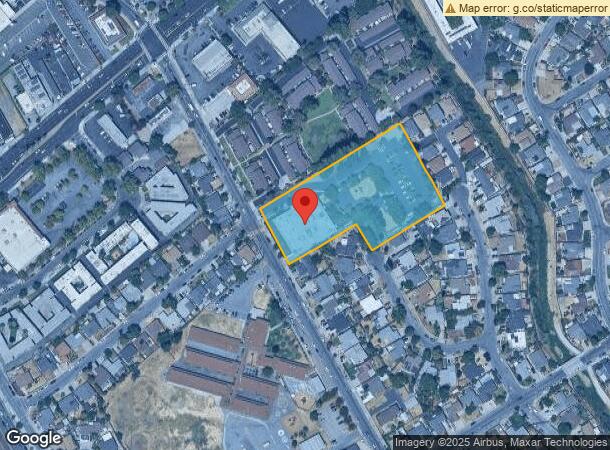  1212 Mcginness Ave, San Jose, CA Parcel Map