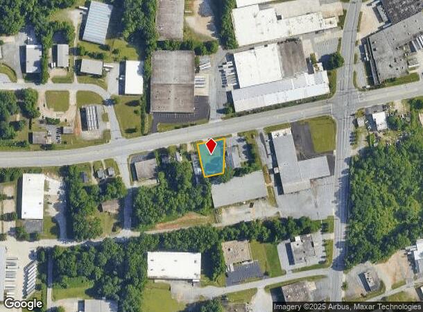  1209 W Market Center Dr, High Point, NC Parcel Map