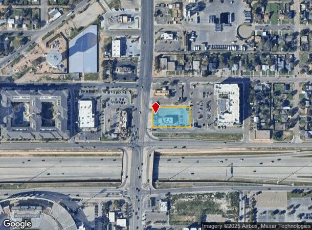  313 University Ave, Lubbock, TX Parcel Map