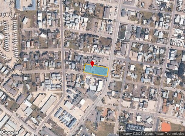 337 N Alister St, Port Aransas, TX Parcel Map