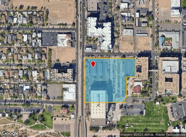1221 N Central Ave, Phoenix, AZ Parcel Map