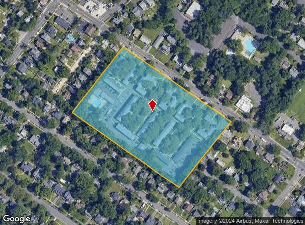  1000 Central Ave, Westfield, NJ Parcel Map