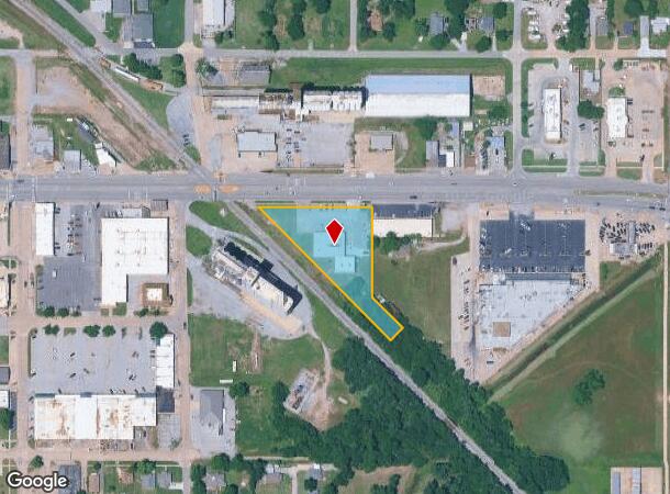 134 W Main St, Yukon, OK Parcel Map
