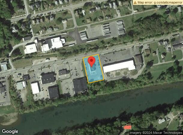  702 Broad St, New Bethlehem, PA Parcel Map