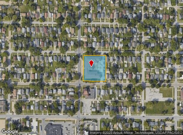 201 N 25Th St, Council Bluffs, IA Parcel Map