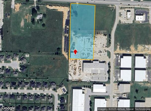  545 E Henri De Tonti Blvd, Tontitown, AR Parcel Map