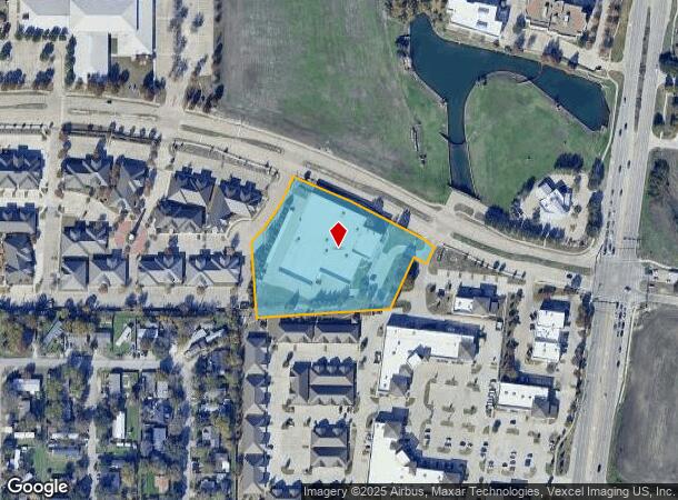 8749 Wade Blvd, Frisco, TX Parcel Map