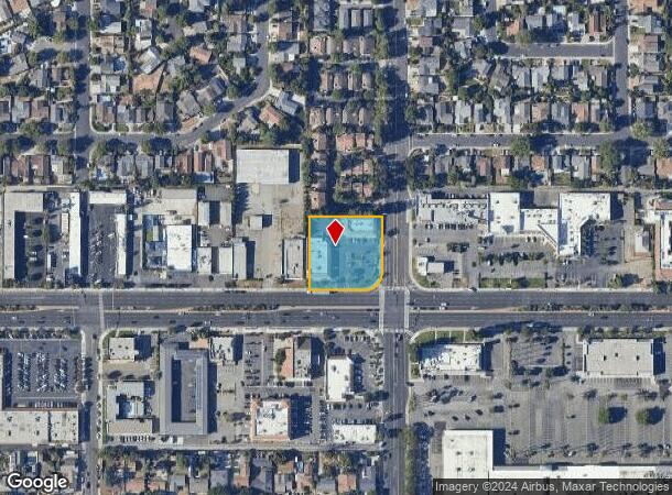  2825 El Camino Real, Santa Clara, CA Parcel Map