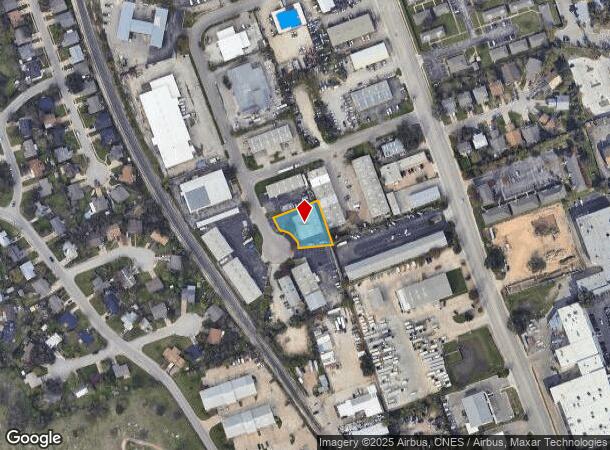  1303 W Industrial Blvd, Round Rock, TX Parcel Map