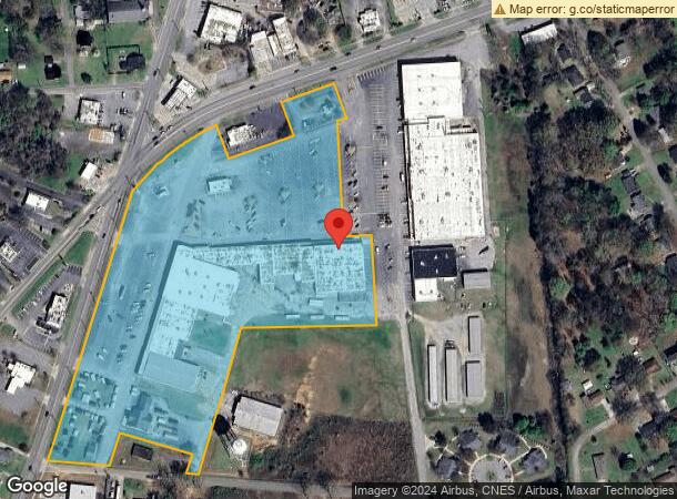  2821 S Main St, Anderson, SC Parcel Map