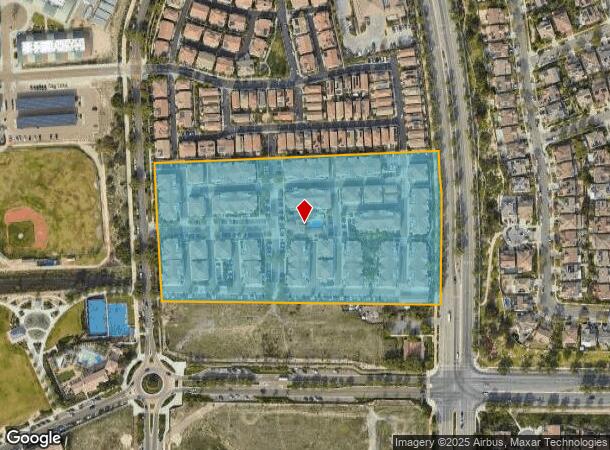  1551 Summerland St, Chula Vista, CA Parcel Map