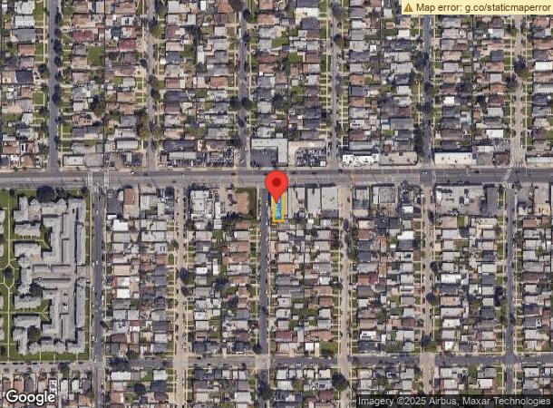  2822 W Slauson Ave, Los Angeles, CA Parcel Map