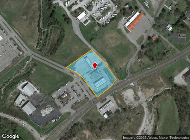  2409 N Charles G Seivers Blvd, Clinton, TN Parcel Map