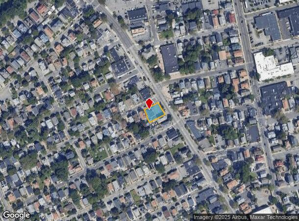 1343 Broad St, Providence, RI Parcel Map