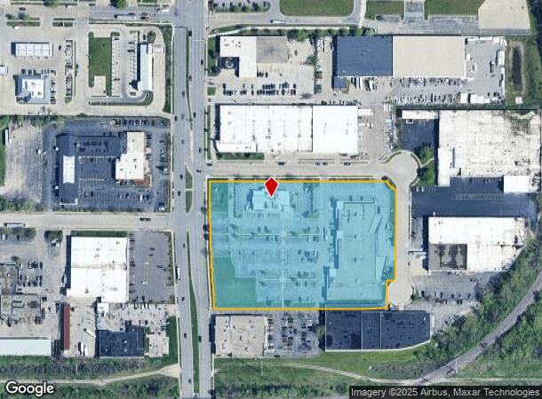 1672 S 108Th St, Milwaukee, WI Parcel Map