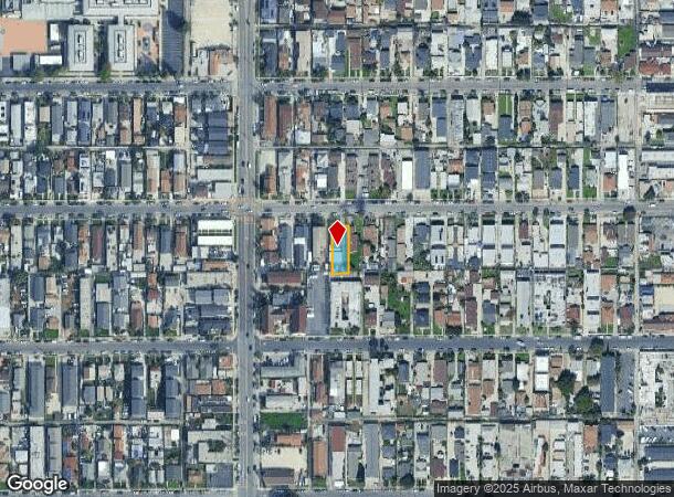  722 W 79Th St, Los Angeles, CA Parcel Map