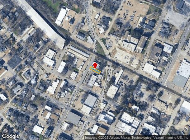  208 N Monroe St, Waxahachie, TX Parcel Map