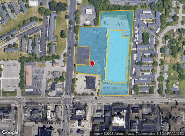  890 S Main St, Miamisburg, OH Parcel Map