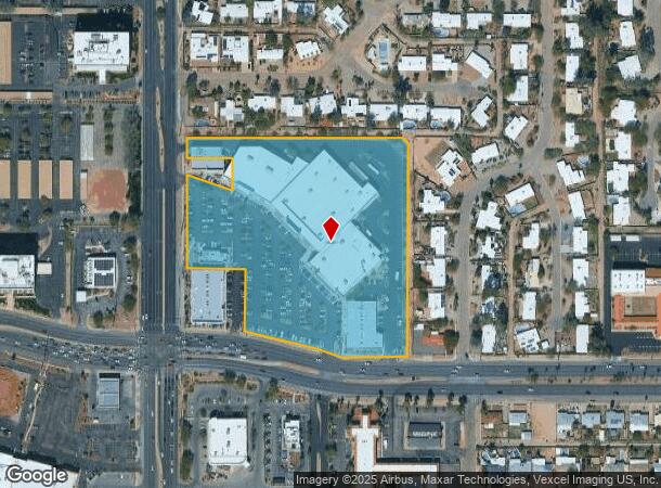 10 N Wilmot Rd, Tucson, AZ Parcel Map