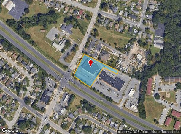 401 Compass Rd, Middle River, MD Parcel Map