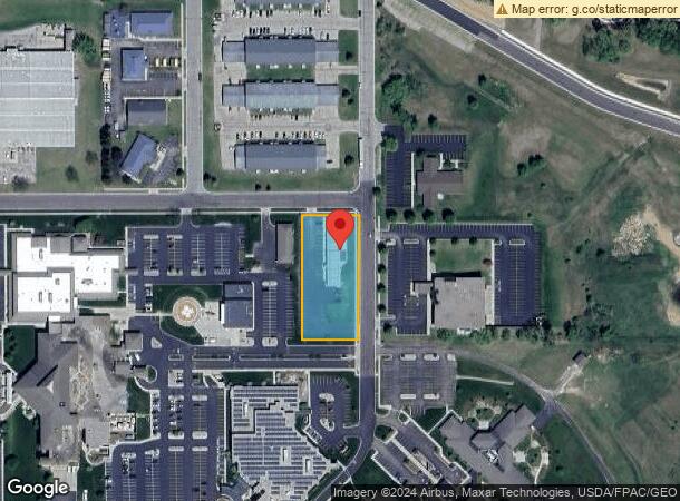  260 Eastridge Dr, Portage, WI Parcel Map