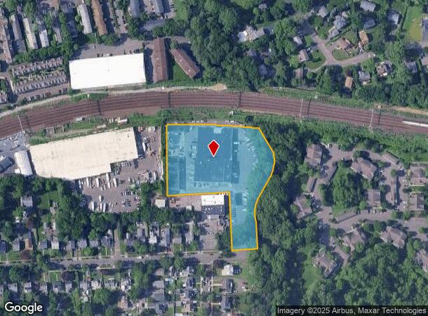  130 Lenox Ave, Stamford, CT Parcel Map