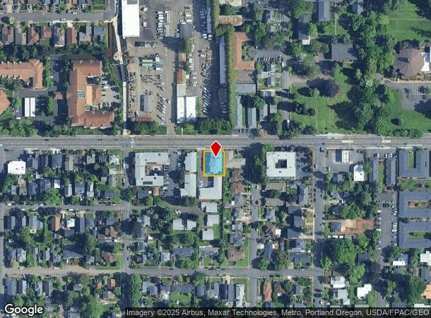  6518 Se Division St, Portland, OR Parcel Map