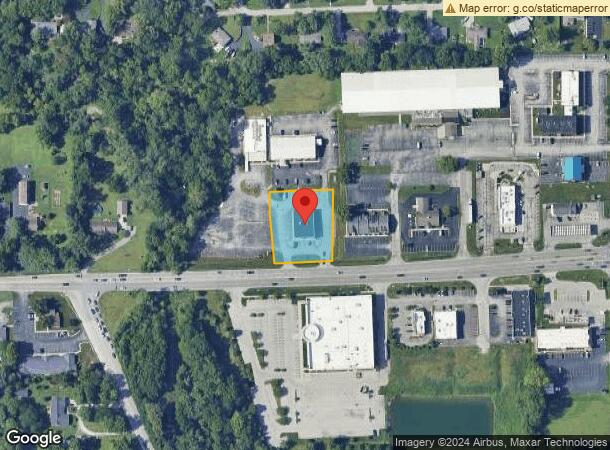  3850 E Southport Rd, Indianapolis, IN Parcel Map