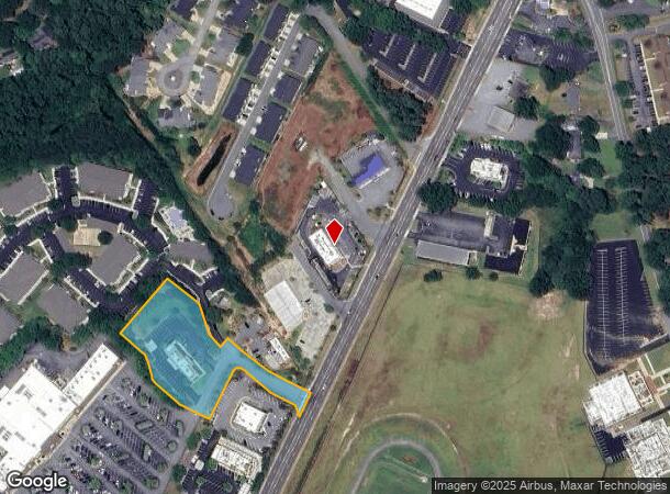  1647 E Greenville St, Anderson, SC Parcel Map