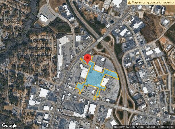  102 Cross Creek Mall, Fayetteville, NC Parcel Map