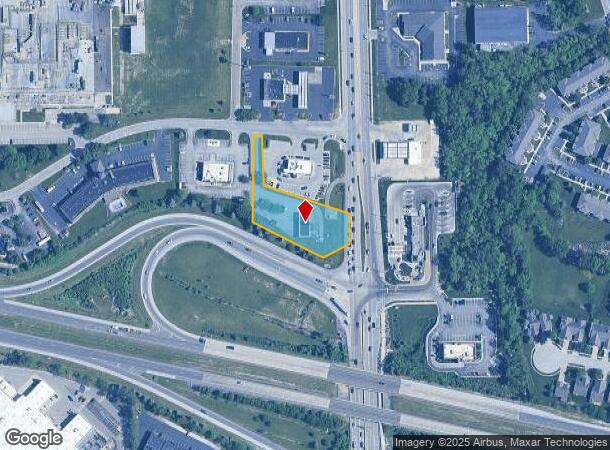  1280 N Green St, Brownsburg, IN Parcel Map